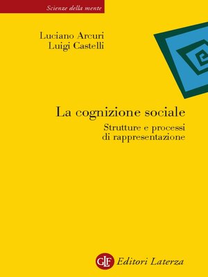 cover image of La cognizione sociale